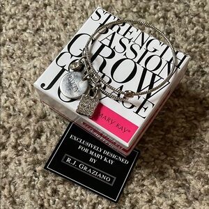 Exclusive Mary Kay Party Bangle Bracelet designed by R. J. GRAZIANO with box